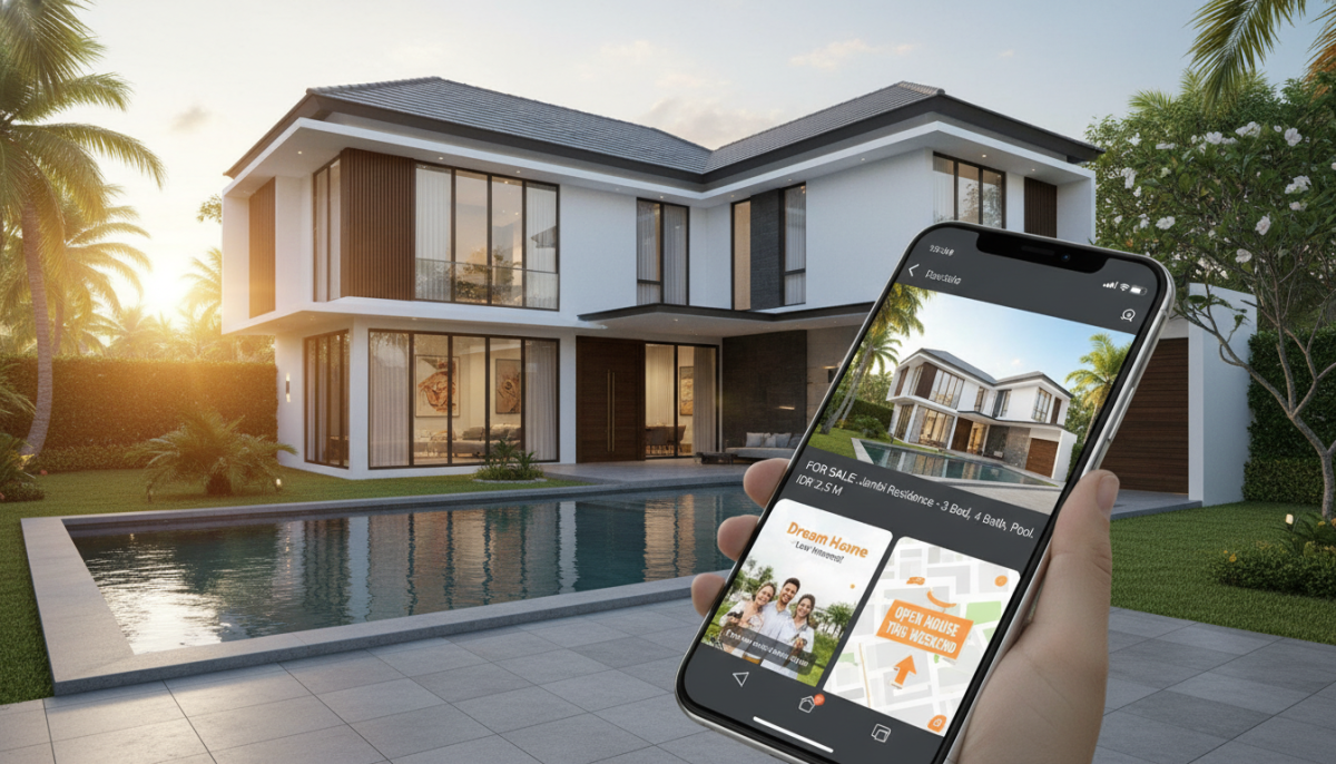 Strategi Pemasaran Properti Digital: Mengapa Brosur Fisik Saja Tidak Cukup? di Jambi bagi Agen Mandiri