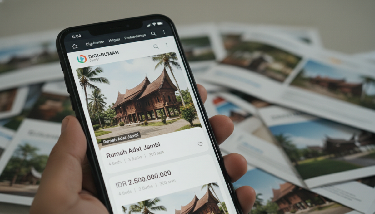 Ingin Properti di Jambi Laris? Strategi Pemasaran Digital Adalah Kunci di Atas Brosur Fisik