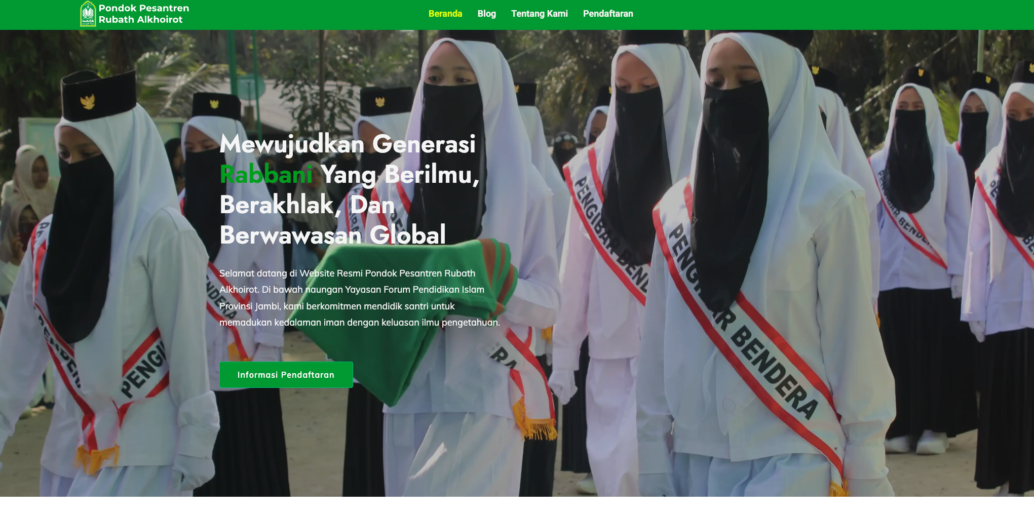 Pondok Pesantren Rubath Al-Khoiroth